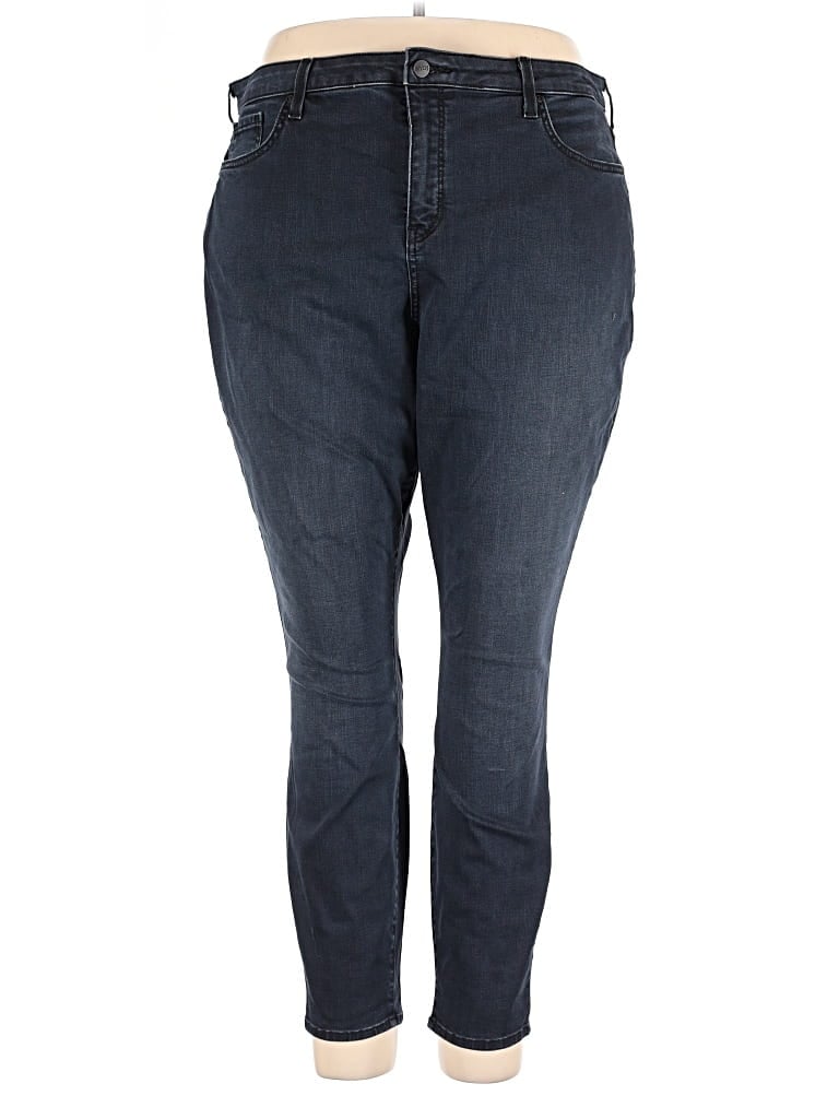 Pre-owned Nydj Jeggings In Blue