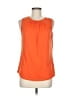 Dokotoo Orange Sleeveless Blouse Size M - photo 1