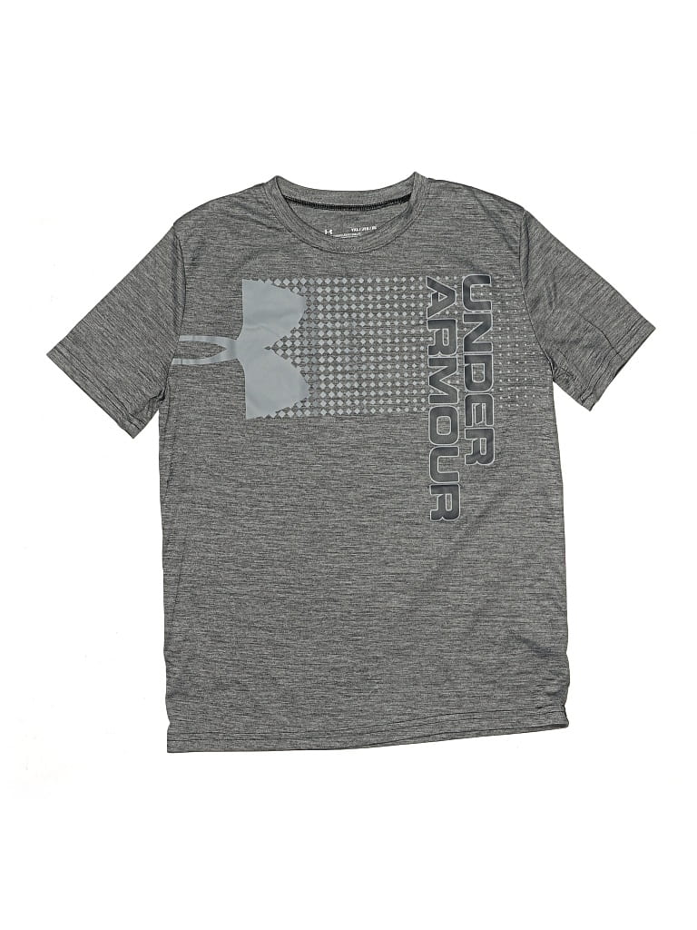 Pre-owned Under Armour Kids' Active T-shirt In Gray