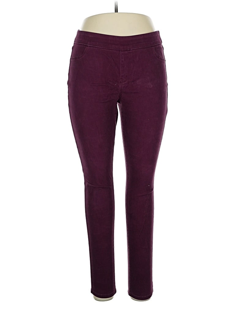 OLD NAVY Pre-owned Casual Pants In Burgundy