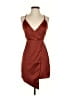 Lulus Solid Burgundy Cocktail Dress Size XS - photo 1
