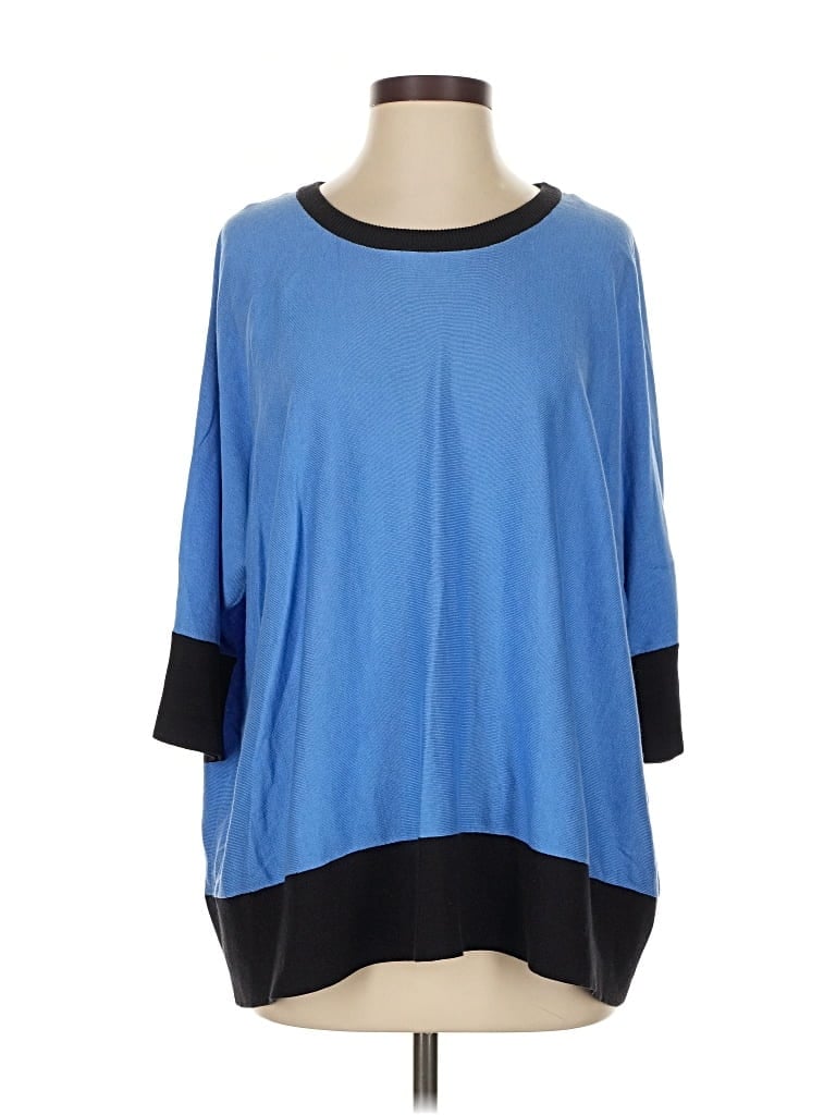 Pre-owned Michael Michael Kors Pullover Sweater In Blue