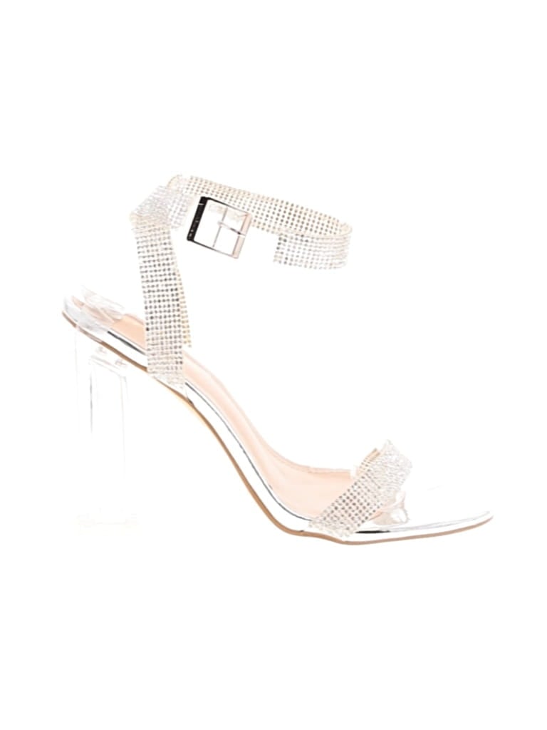 AZALEA WANG Pre-owned Heels In Silver