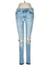 Divided by H&M Hearts Blue Jeans Size 6 - photo 1