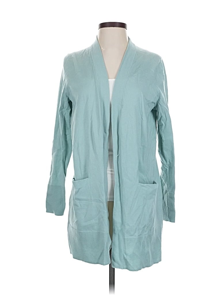 Pre-owned Nordstrom Cardigan Sweater In Blue