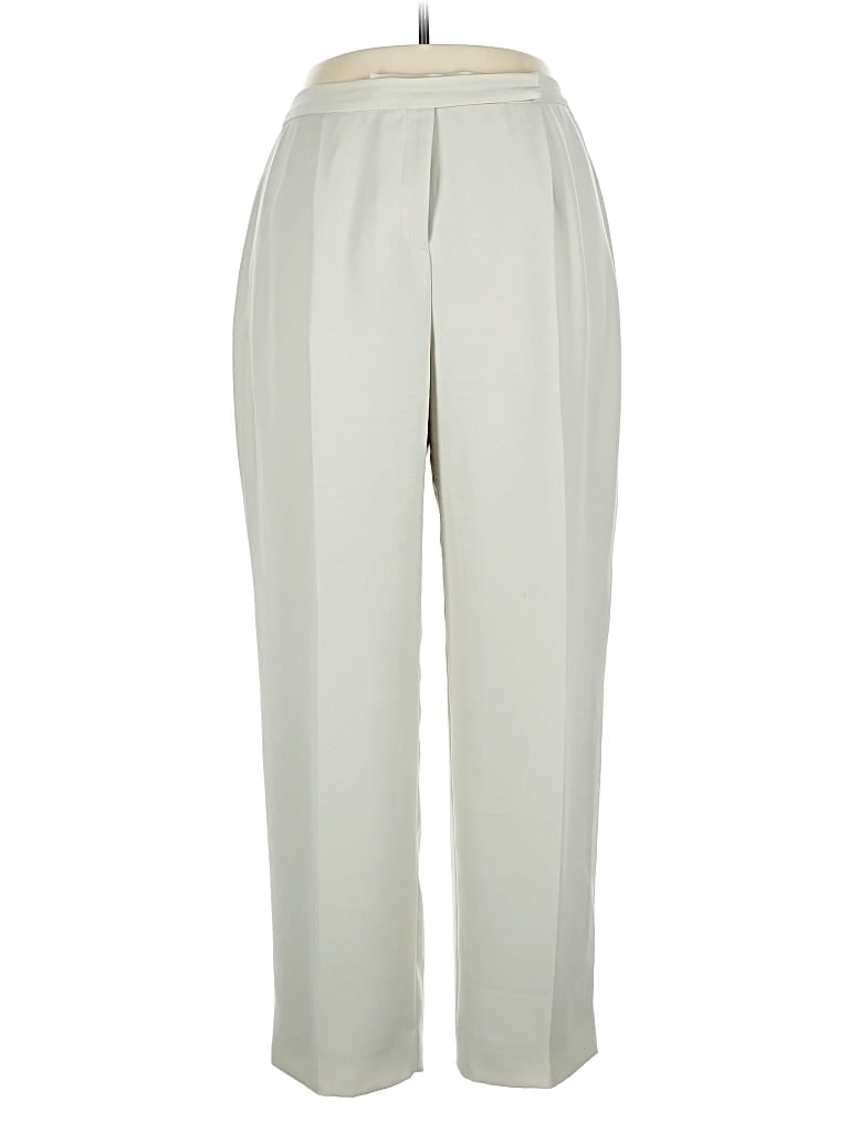 Pre-owned Kate Hill Dress Pants In White