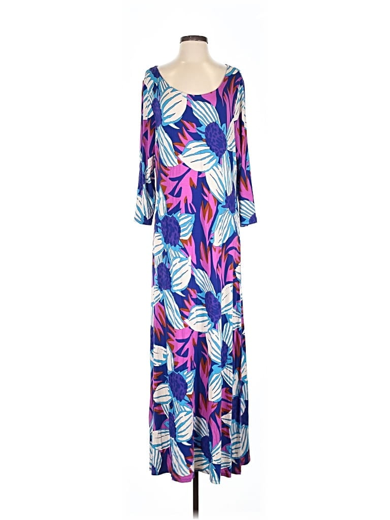 SOFT SURROUNDINGS Pre-owned Casual Dress In Blue