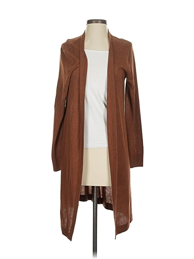 Pre-owned H&m Cardigan Sweater In Brown