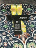 Aqua 100% Polyester Print Green Casual Dress Size M - photo 6