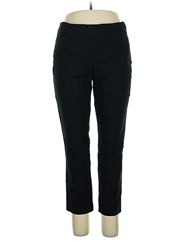 Pre-owned Croft & Barrow Casual Pants In Black