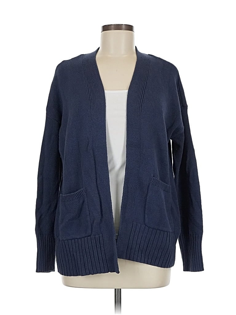 Pre-owned Sonoma Goods For Life Cardigan Sweater In Blue