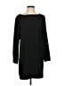 Tibi 100% Polyester Solid Black Casual Dress Size 4 - photo 1