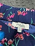 Charlotte Russe Floral Blue Shorts Size S - photo 3