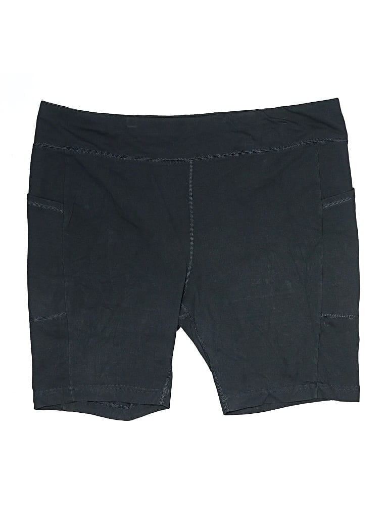 Pre-owned Terra & Sky Athletic Shorts In Black