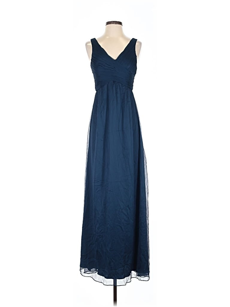 Pre-owned Bhldn Casual Dress In Blue