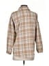 BELLA ELLA Plaid Tan Jacket Size S - photo 2