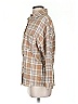 BELLA ELLA Plaid Tan Jacket Size S - photo 5