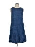 Waverly Grey Blue Casual Dress Size S - photo 1