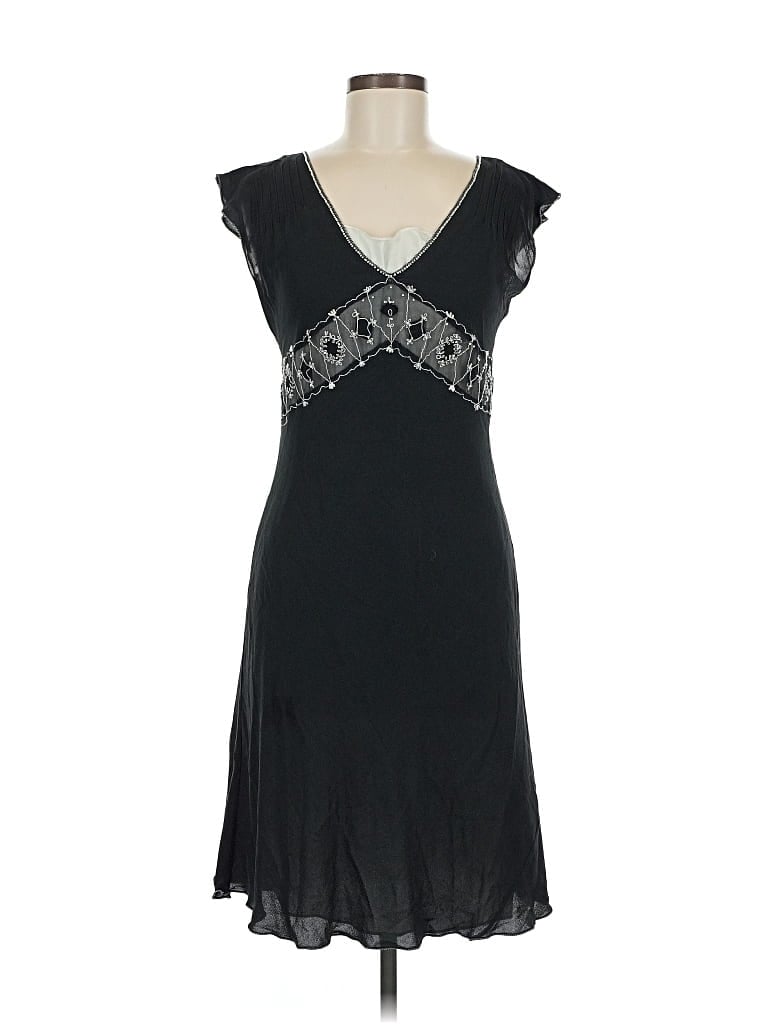 Pre-owned Max Studio Cocktail Dress In Black
