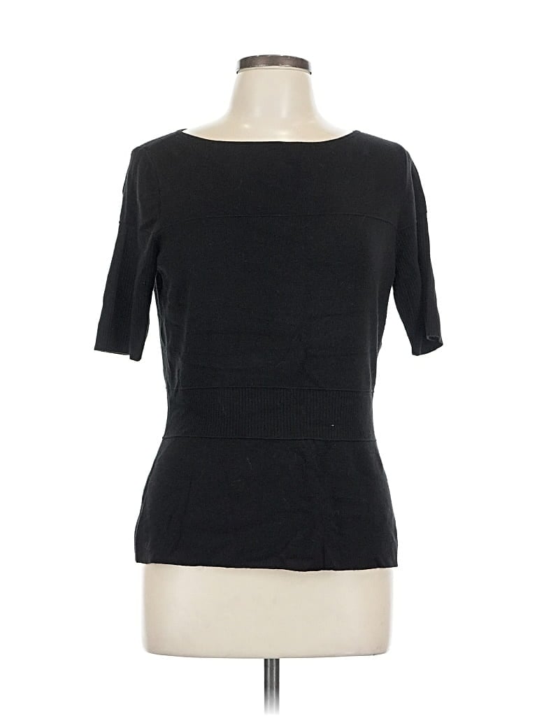 Pre-owned Ann Taylor Factory Cardigan Sweater In Black