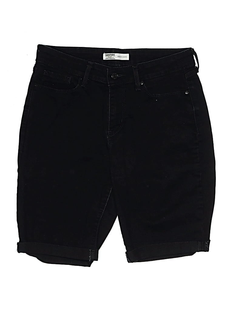 Pre-owned Levi Strauss Signature Denim Shorts In Black