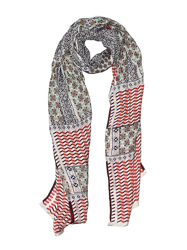 UNBRANDED Pre-owned Scarf In Burgundy