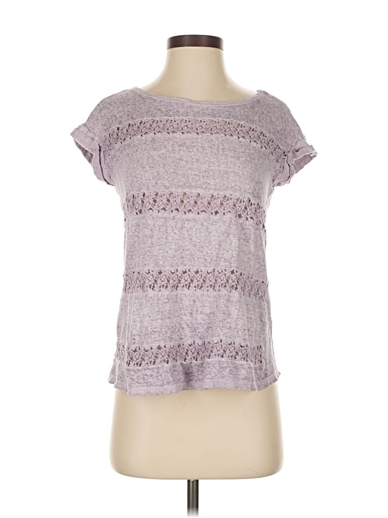 Pre-owned Assorted Brands Short Sleeve T-shirt In Purple