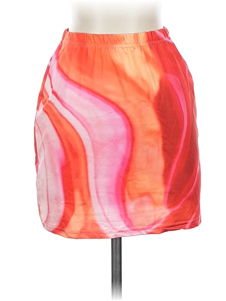 UNBRANDED Pre-owned Casual Skirt In Orange