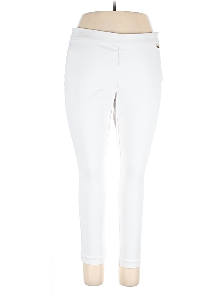 Pre-owned Calvin Klein Casual Pants In White
