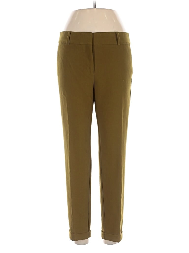 Pre-owned Ann Taylor Loft Dress Pants In Green