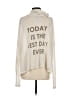 Peace Love World Ivory Pullover Sweater Size XS - photo 2