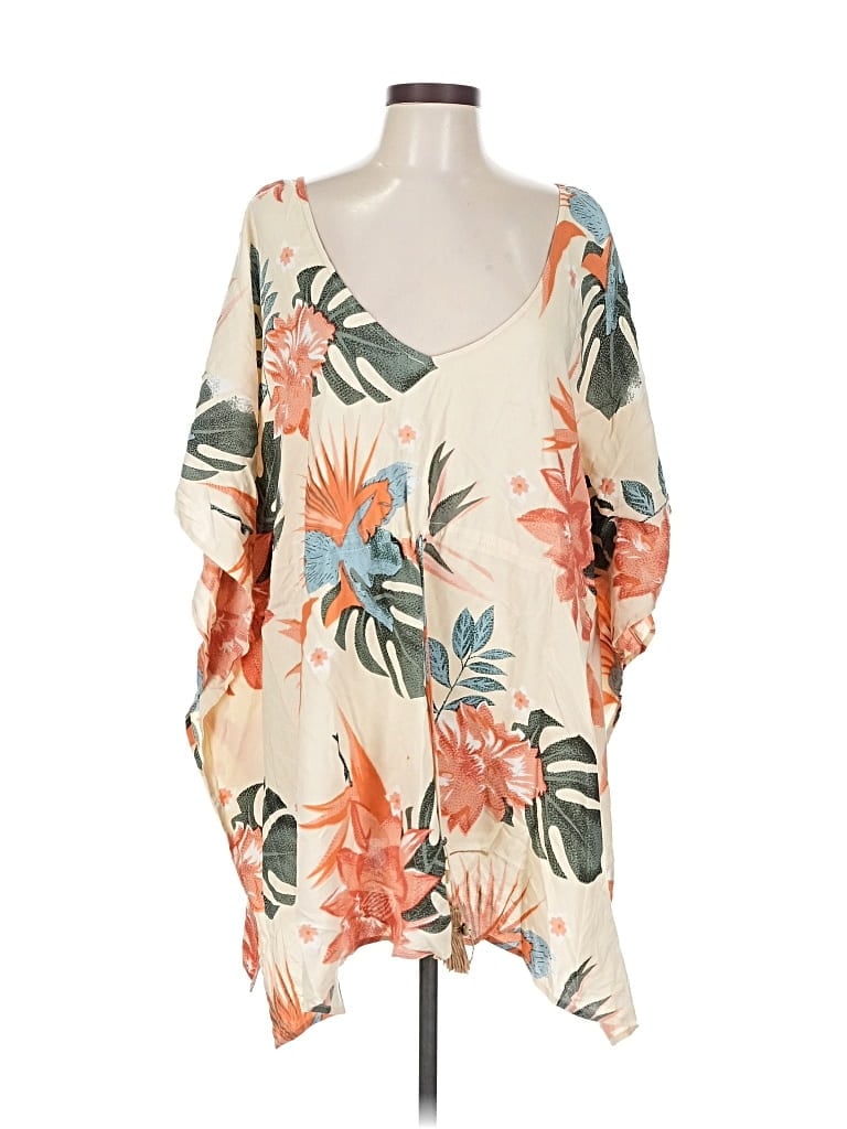 Z&L Pre-owned 3/4 Sleeve Blouse In White