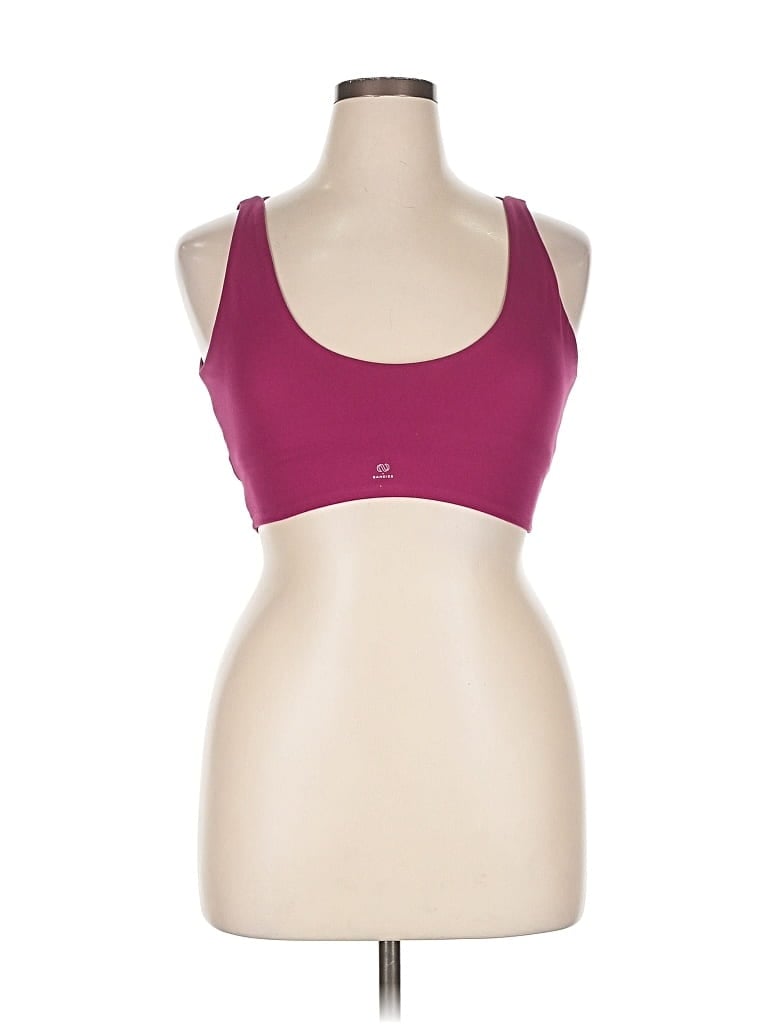 SOMETHING NAVY Pre-owned Sports Bra In Burgundy