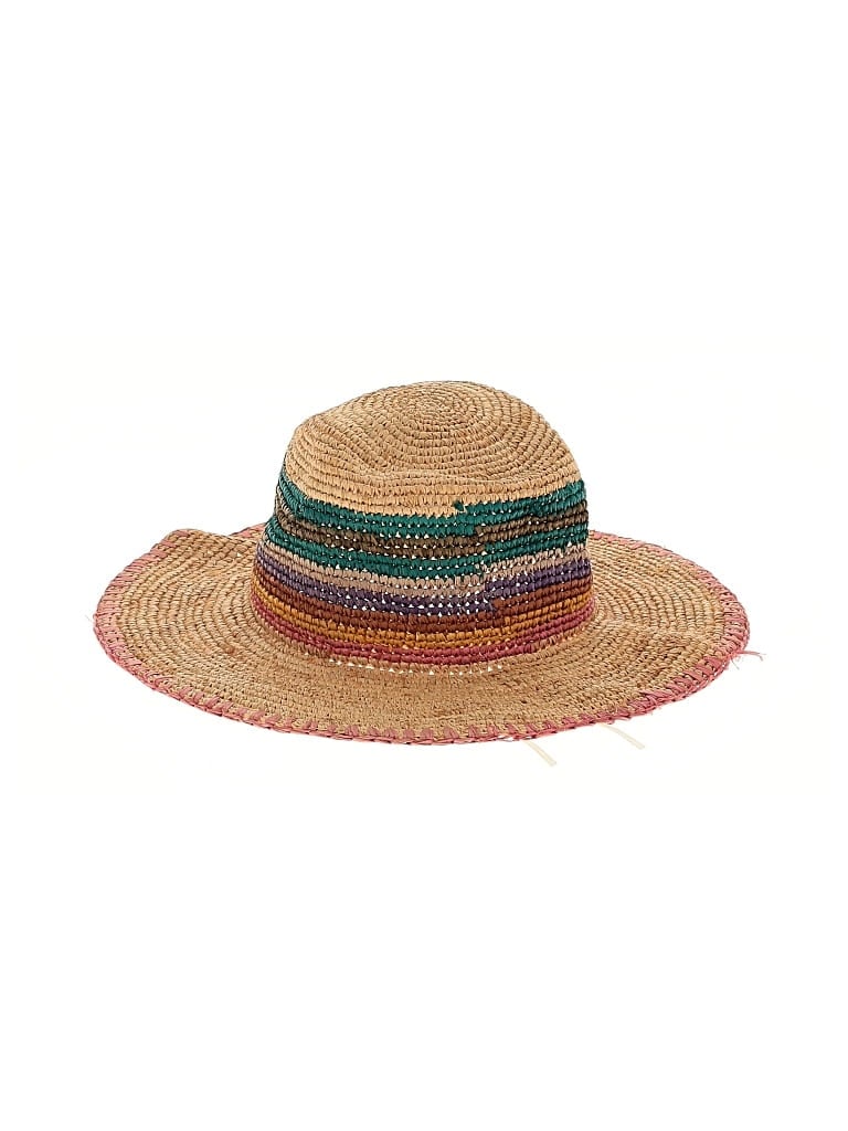 Pre-owned Wyeth Sun Hat In Brown