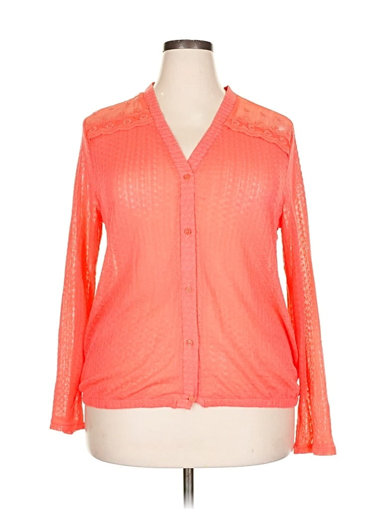 Liv Long Sleeve Blouse In Orange