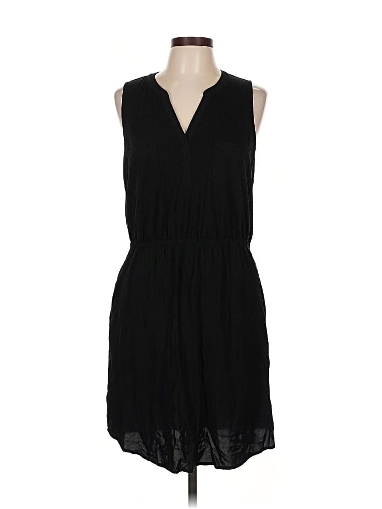 Pre-owned Sonoma Life + Style Casual Dress In Black