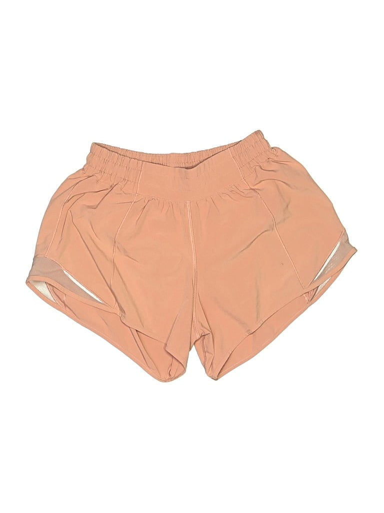 Pre-owned Lululemon Athletica Athletic Shorts In Pink
