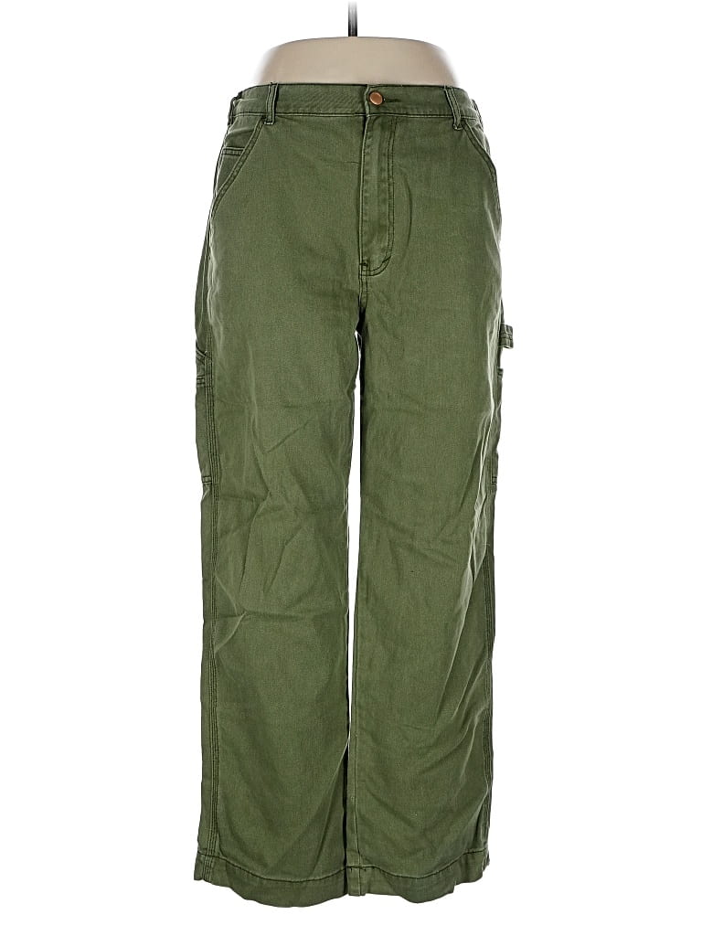 Pre-owned Fashion Nova Cargo Pants In Green