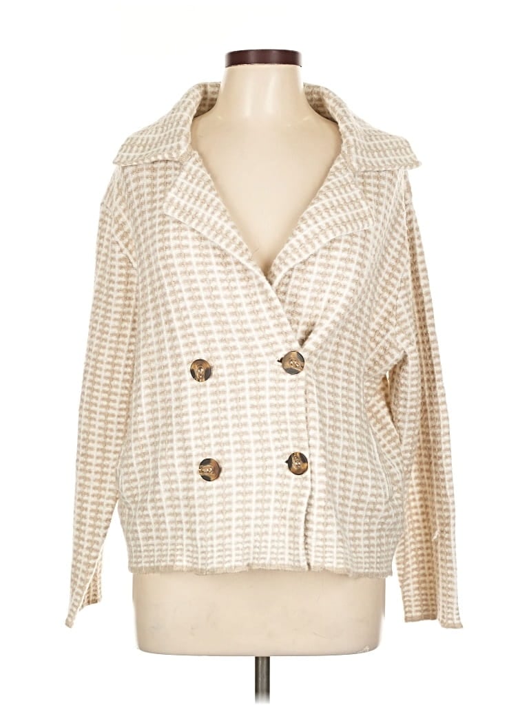 Pre-owned Rachel Zoe Tjx Cardigan Sweater In Brown