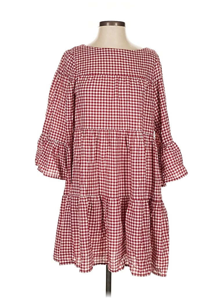 Pre-owned Zara Casual Dress In Red