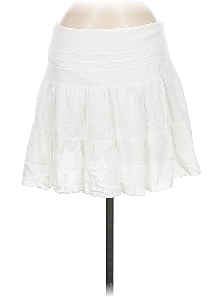 Pre-owned A. Byer Casual Skirt In White