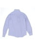 Hickey Freeman 100% Cotton Checkered-gingham Blue Long Sleeve Button-Down Shirt Size 12 - photo 2