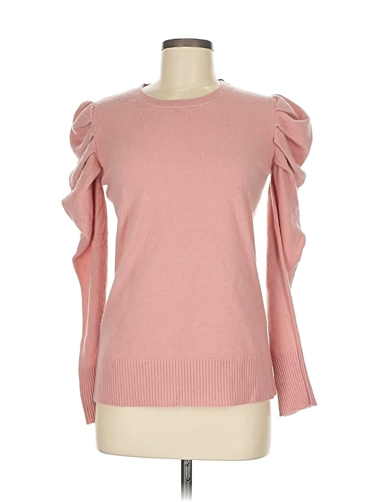 Madeleine Thompson Cashmere Pullover Sweater In Pink