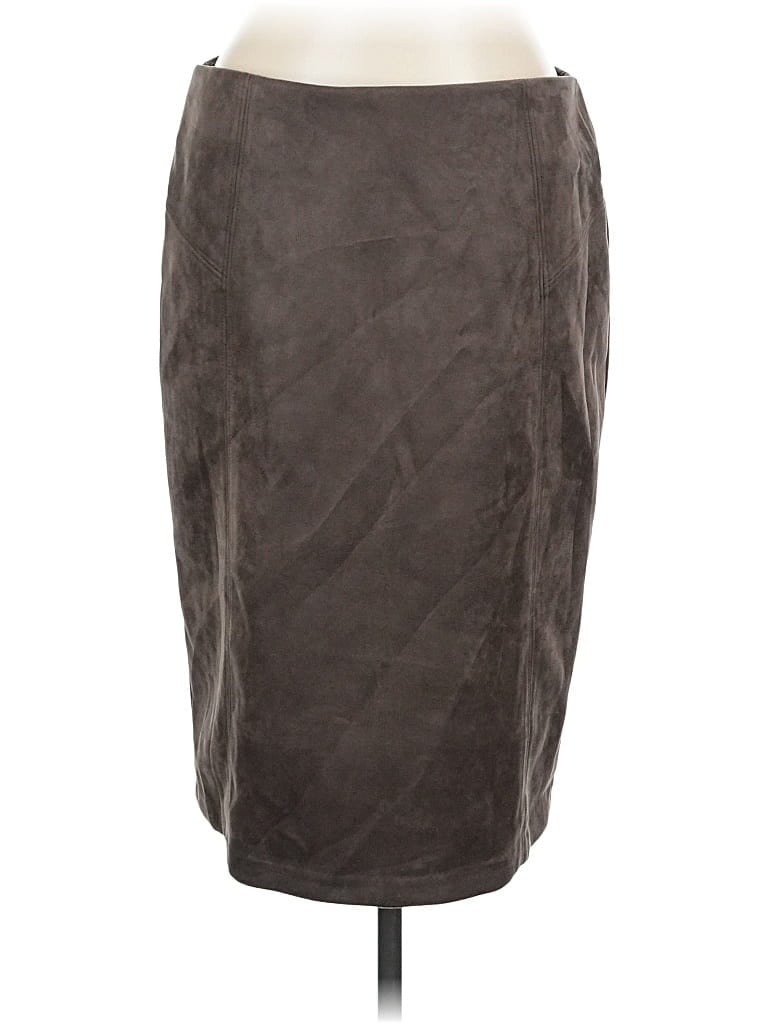 Pre-owned Marc New York Andrew Marc Casual Skirt In Gray