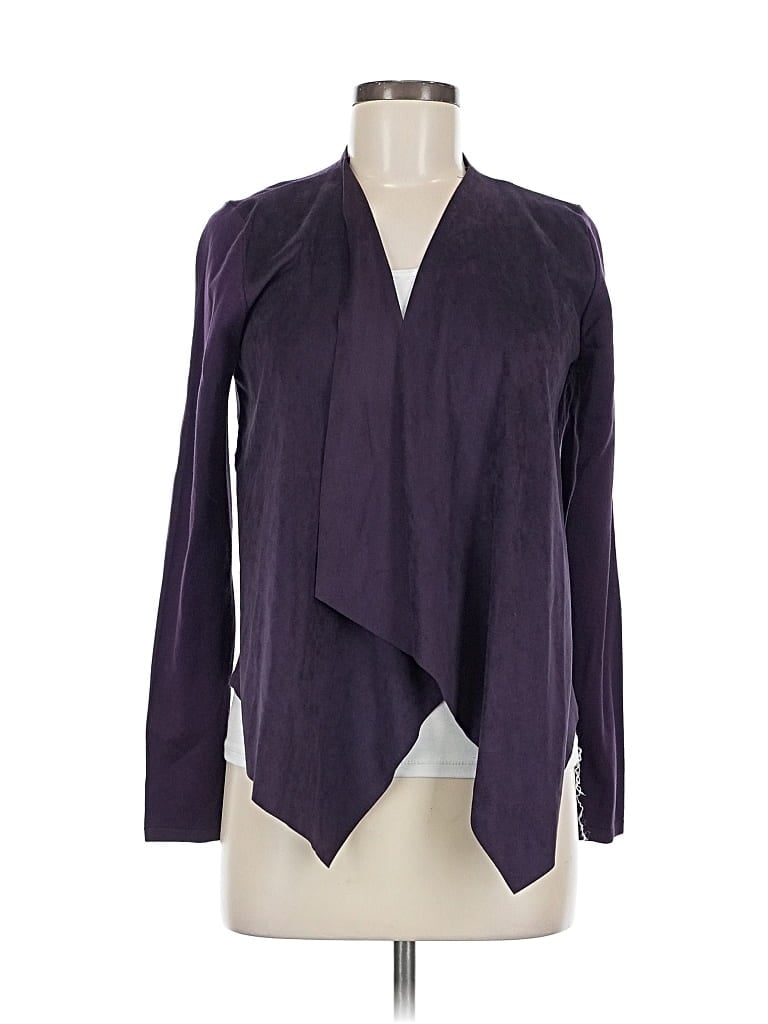 Pre-owned Inc International Concepts Cardigan Sweater In Purple