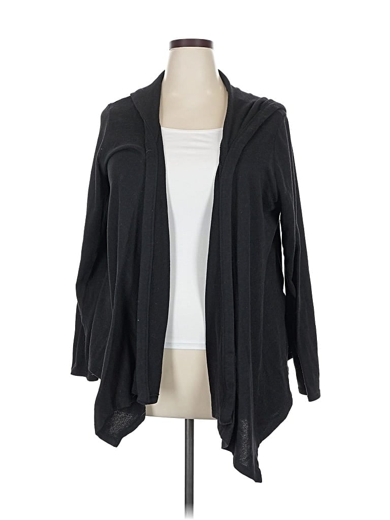 Pre-owned Active By Old Navy Cardigan Sweater In Black