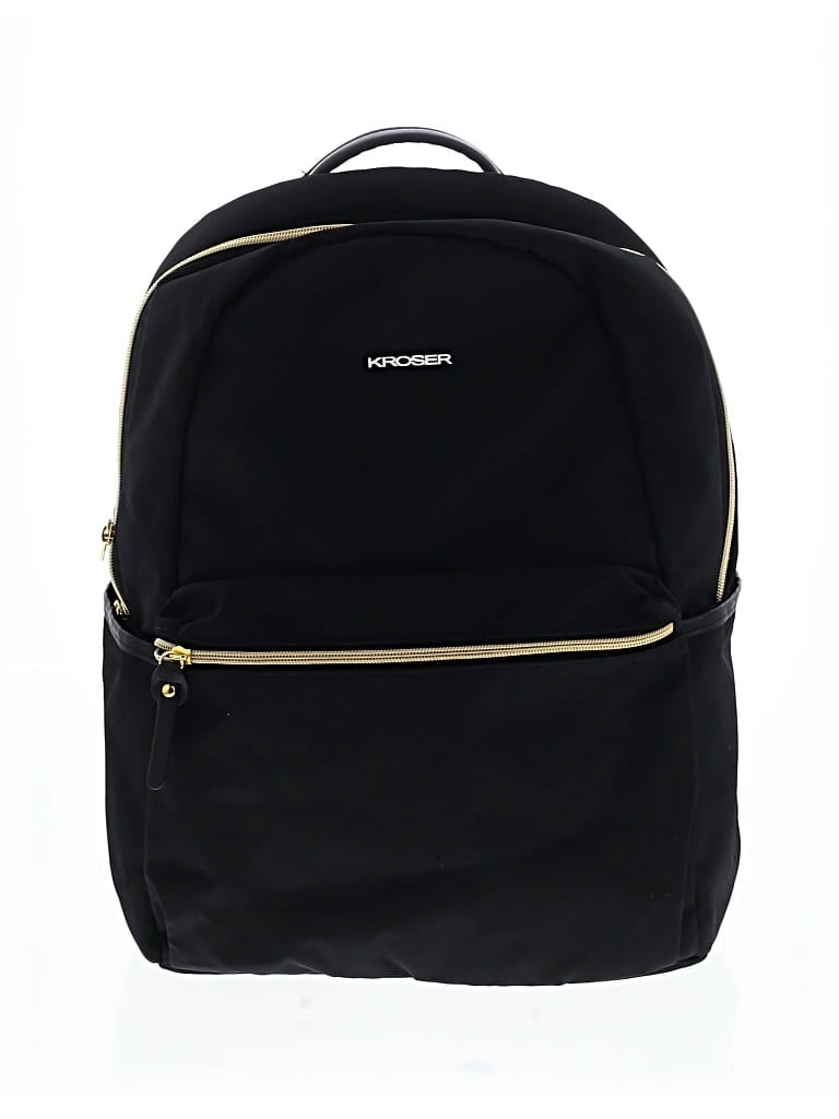 Pre-owned Assorted Brands Backpack In Black