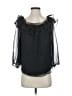 Vince Camuto 100% Polyester Black 3/4 Sleeve Blouse Size S - photo 1