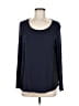 Comfy U.S.A. Blue Long Sleeve Top Size M - photo 1