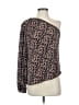 Saylor 100% Polyester Pink Long Sleeve Blouse Size S - photo 1